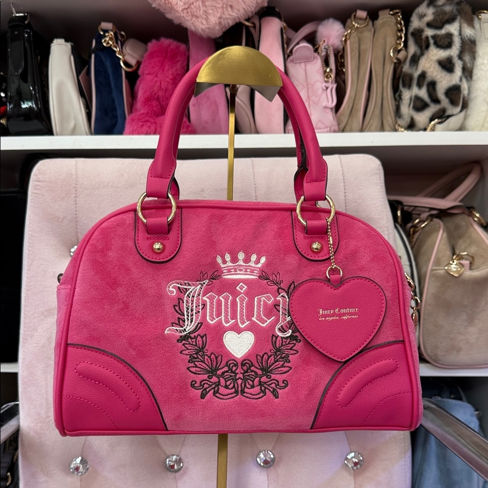 Juicy Couture Fuchsia Satchel